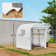 15 Ft W x 15 Ft D Greenhouse