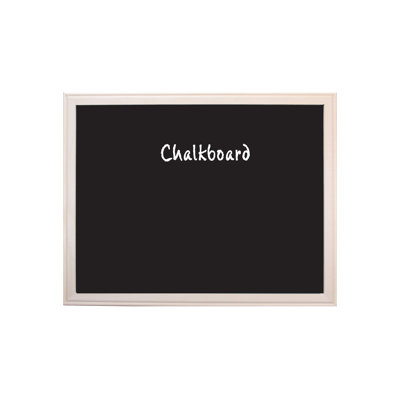 Tableau noir murale encadrée en bois 36 po x 48 po Crestline