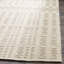 Tapis géométrique en laine / coton tissé à la main Bennett-22531698