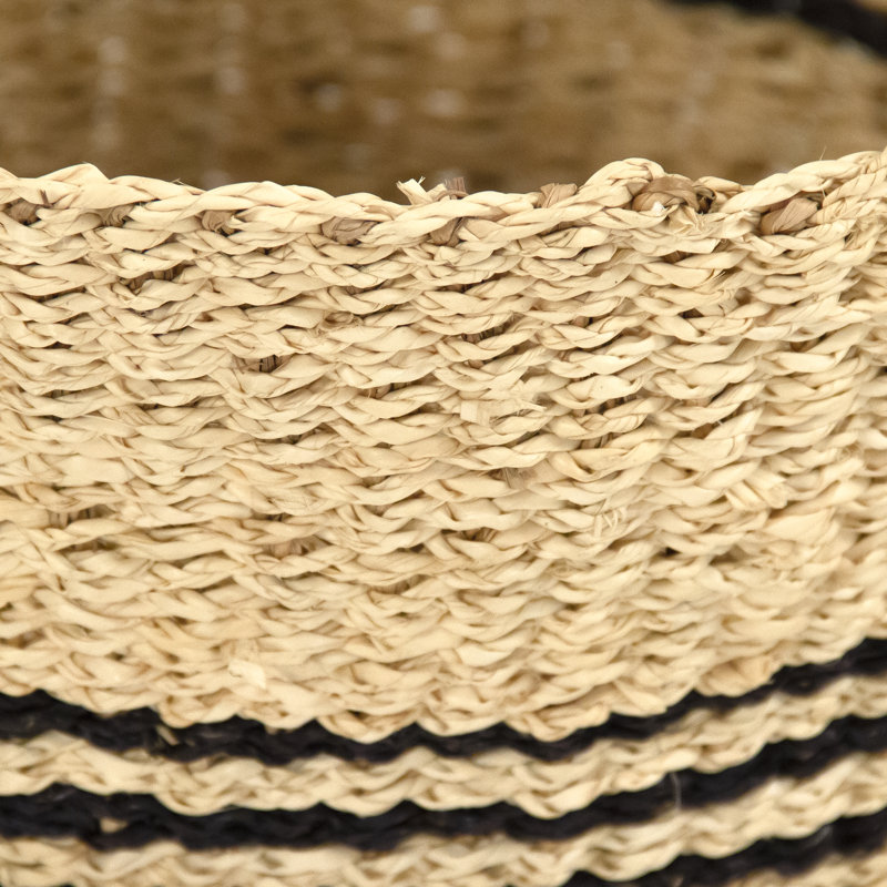 Panier en en rotin tissé, H 10 po x l 15 po x P 15 po