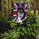 Drapeau de jardin 2 côtés english union jack