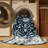 Machine Washable Overdyed Gray Area Rug