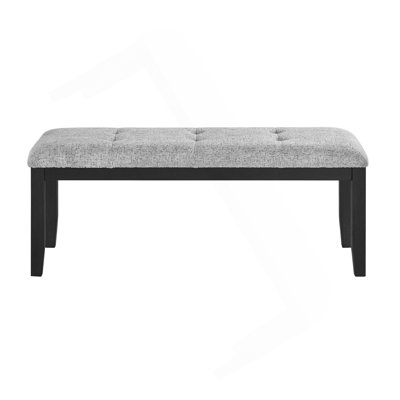 Light Grey Dining Bench