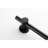 Adjustable Height Handheld Shower With Stainless Steel Construction In Black 28-Inch Slide Bar And Easy Nozzles