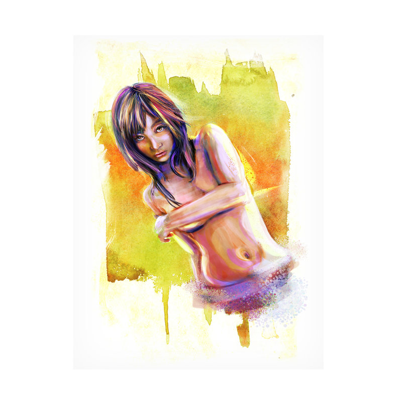 Art sur toile «ologia bologger », H 14 po x l 19 po