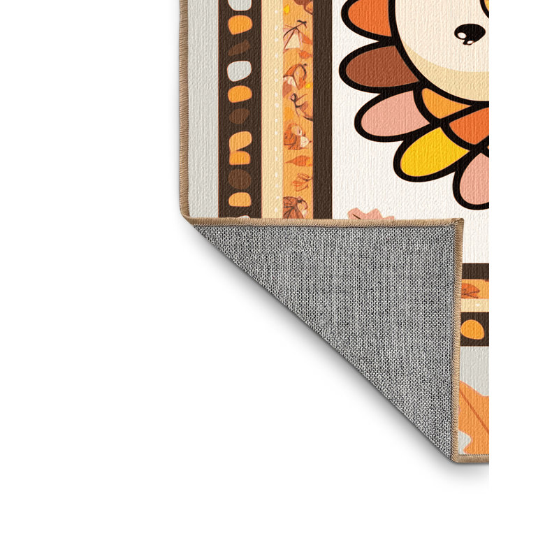 Tapis de Noël East Urban Home, Rectangle 4pi x 6 pi