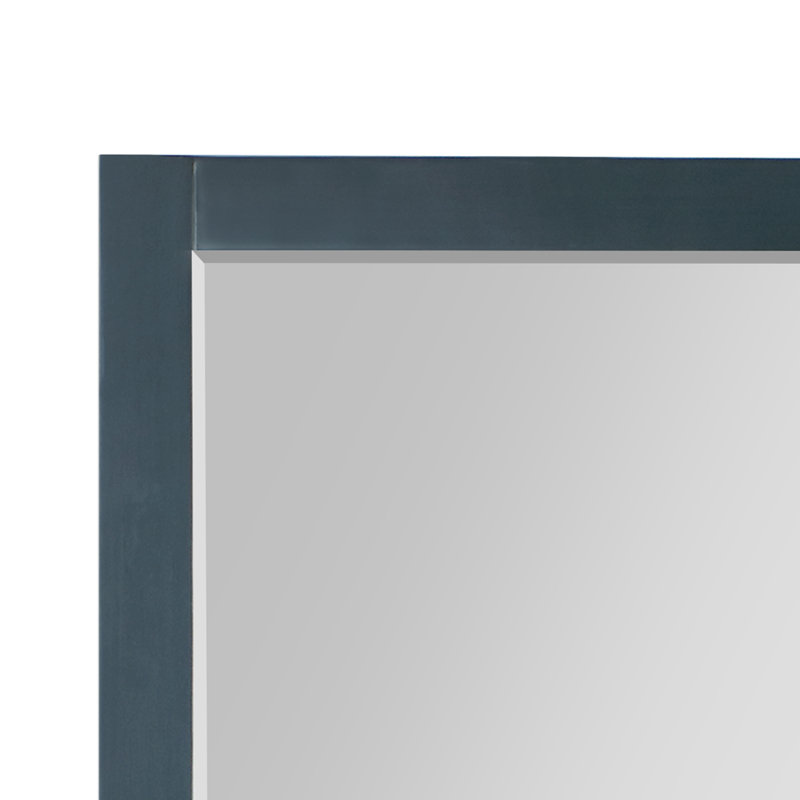 Miroir mural de salle de bain Ivy, 36 po x 48 po, Bleu classique