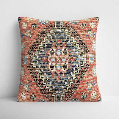 Vince Embroidered Jute Blend Throw Pillow & Reviews | Joss & Main