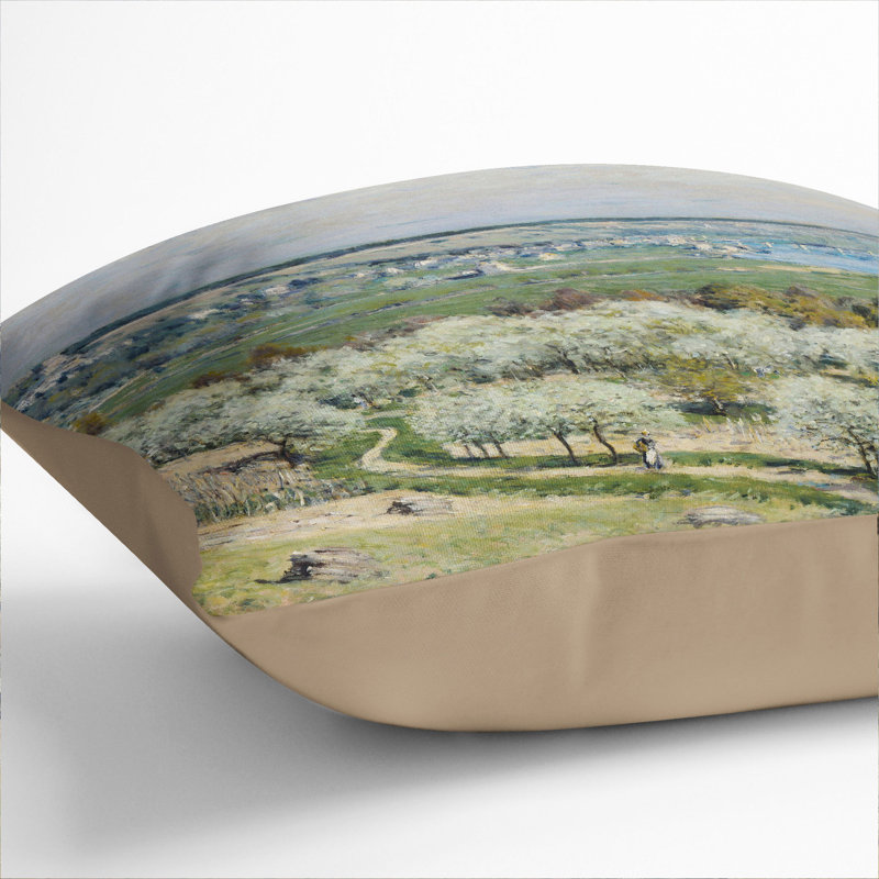 Terrace At Saint Germaine Square Throw Cushion, Stone, 40cm H x 40cm W x 15cm D