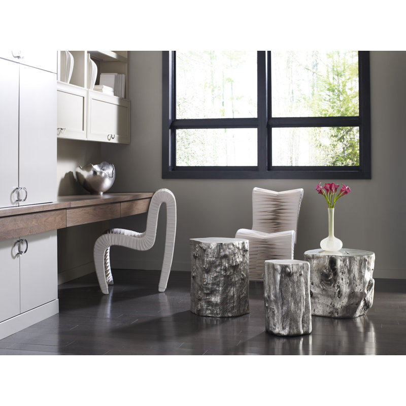 Cast Naturals 60" Pedestal Dining Table, Silver