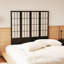 Paravent 4 panneaux de style japonais, noir-173903709-173903710