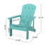 Chaise Adirondack en bois massif Fowlerville-539547383