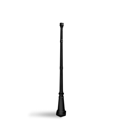 Poteau décoratif 6,5 po Gama Sonic - noir