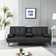 Abbigale 65.8'' Faux Leather Reclining Sleeper Sofa