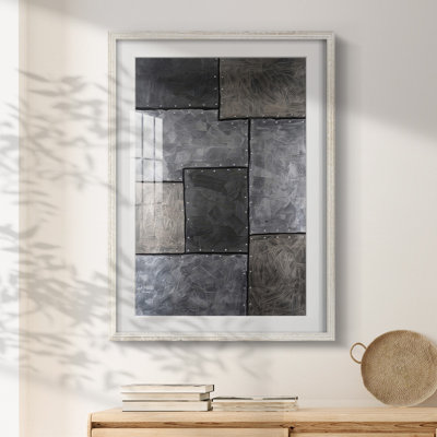 Steel Plates II - Impression encadrée