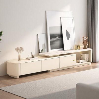 Modern and Simple Cream Style TV Cabinet