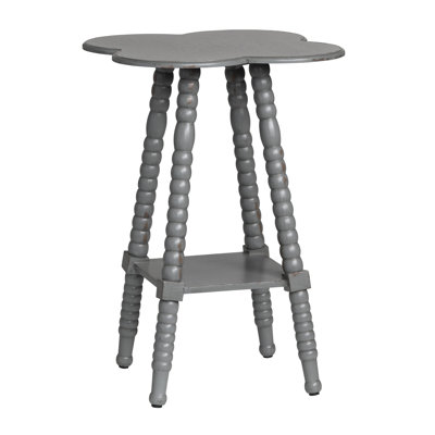Clover Shaped Accent_End Table