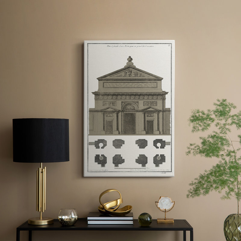 Bâtiments et façades II - galerie Cavas sur mesure, H 18 po x l 12 po