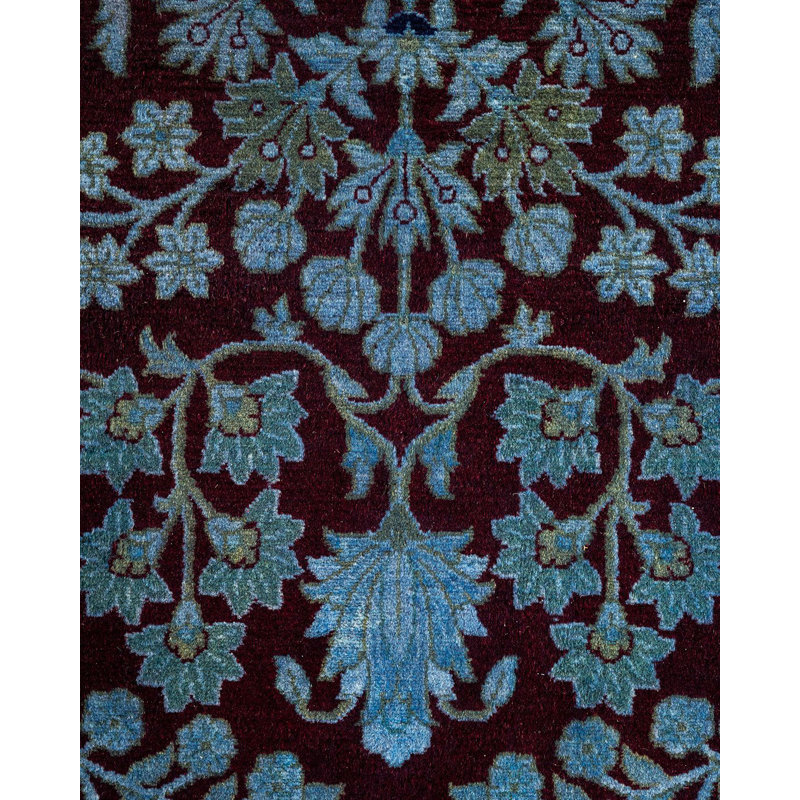 Fine Vibrance One-of-a-Kind 9' 2" X 12' 4" Hand Knotted Area Rug