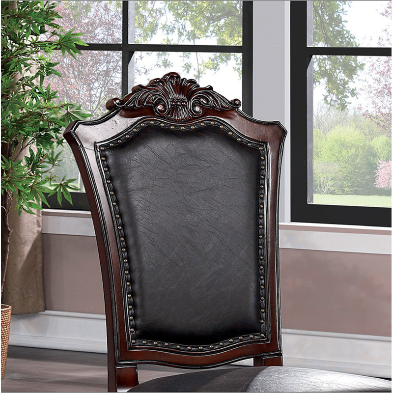 Ensemble de 2 chaises d'appoint Majestic Traditional