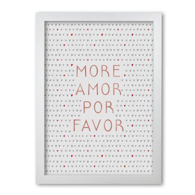 More Amor Love - Print