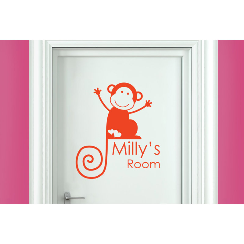 Animals Wall Decal, Orange