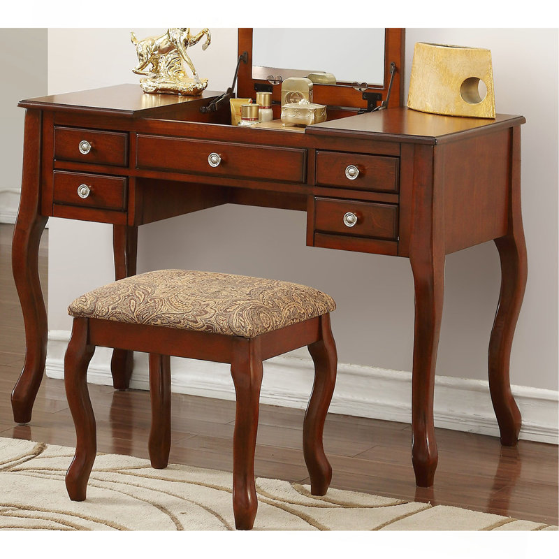 Ensemble de meuble-lavabo classique 1Pc, Cerisier