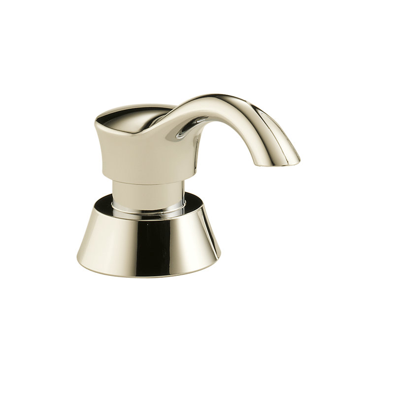 Gala Soap Dispenser, Polished Nickel