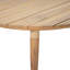 Table basse d'extérieur en bois d'acacia avec plateau à lattes Aydin