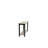 Modern Two Tone Finish 1Pc Console Table