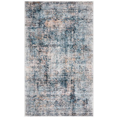 Sotira Monica Performance Machine Washable Abstract Rug