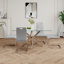 Table en verre de style moderne