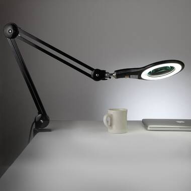 Reliable Corp.: UberLight Flex Turntable Task Lamp - White / Clamp Mod —