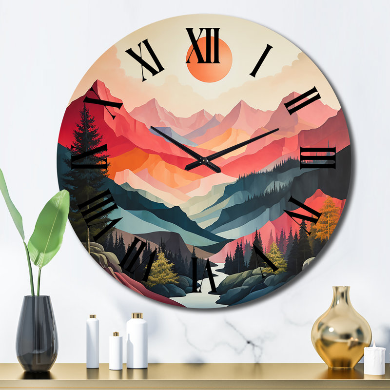 Horloge murale Chandita, Grand