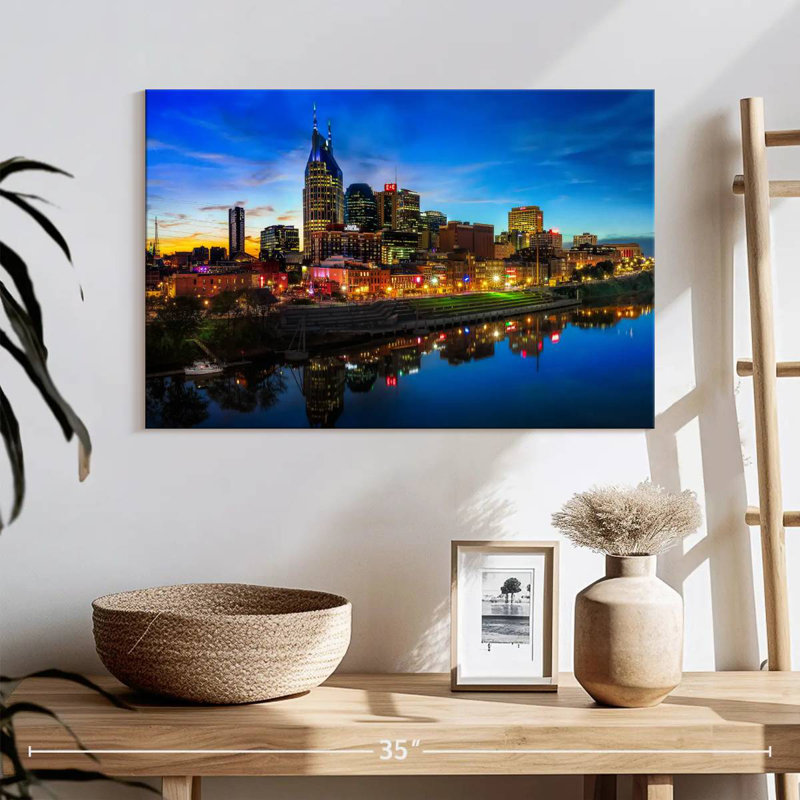 Paysage urbain Sirci Nashville, H 16 po x l 24 po
