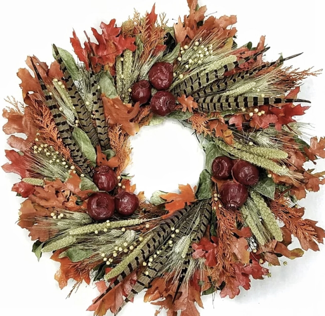 Pheasant Fest 22 Wreath Loon Peak