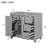 35.28'' Single Bathroom Vanity Base Only-99996265