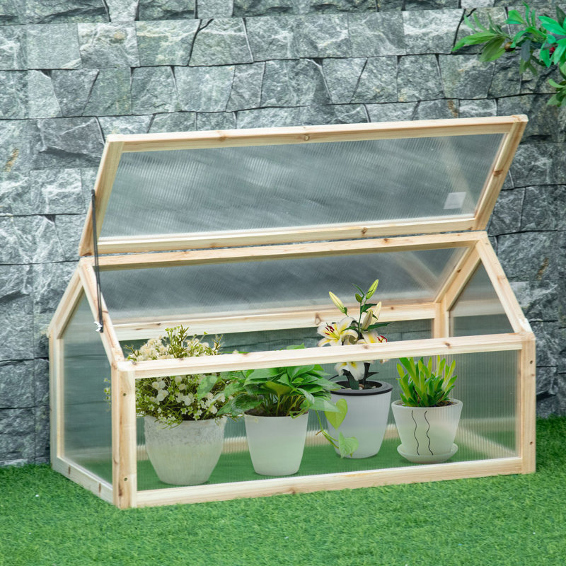Ahyonna 3 Ft W x 1.6 Ft D Cold Frame