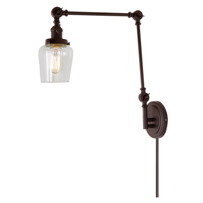 Martucci Plug-in Swing Arm Sconce