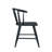Crumpton Traditional Solid Wood Curved Back Spindle Dining Chair-964696612
