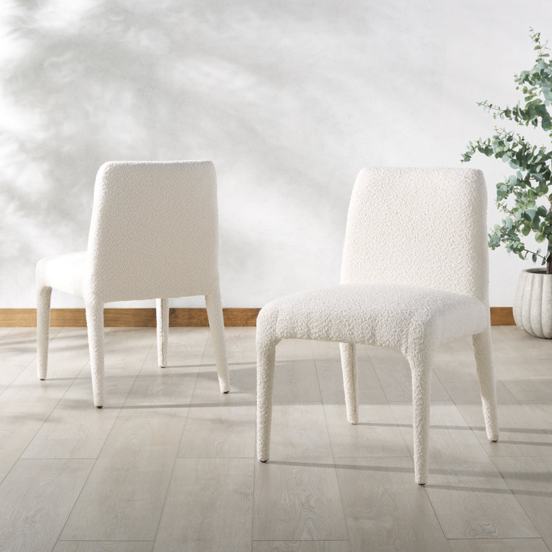 Chaise de salle à manger Reginbert, Crème