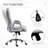 Vinsetto Home Office Chair, Velvet Computer Chair, Button Tufted Desk Chair