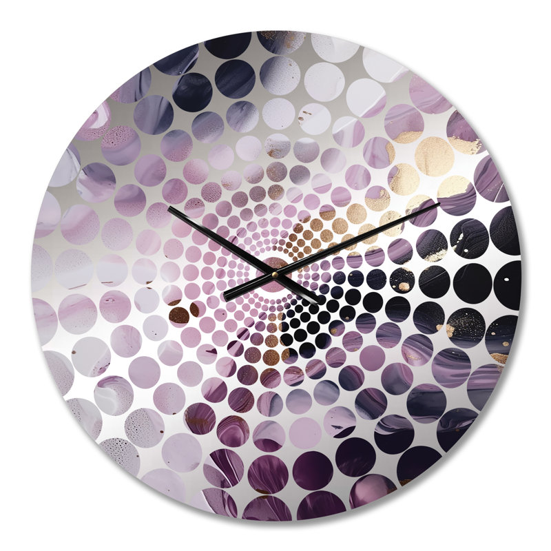 Jeosvany - Horloge murale abstraite en marbre, Petit