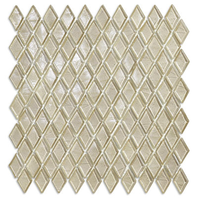 7/8" x 1-5/8" Diamond Glass Mosaic