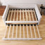 Lit de jour rembourré avec couchette en bois et taille XL-132489405