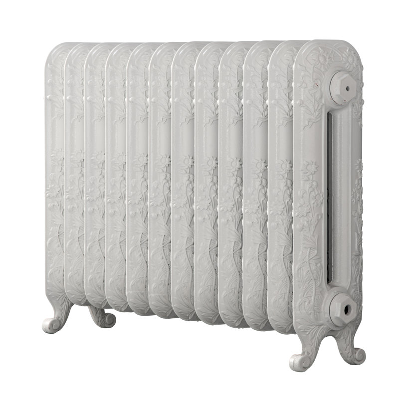 Aanya Horizontal Radiator, White, 597mm H x 814mm W x 175mm D