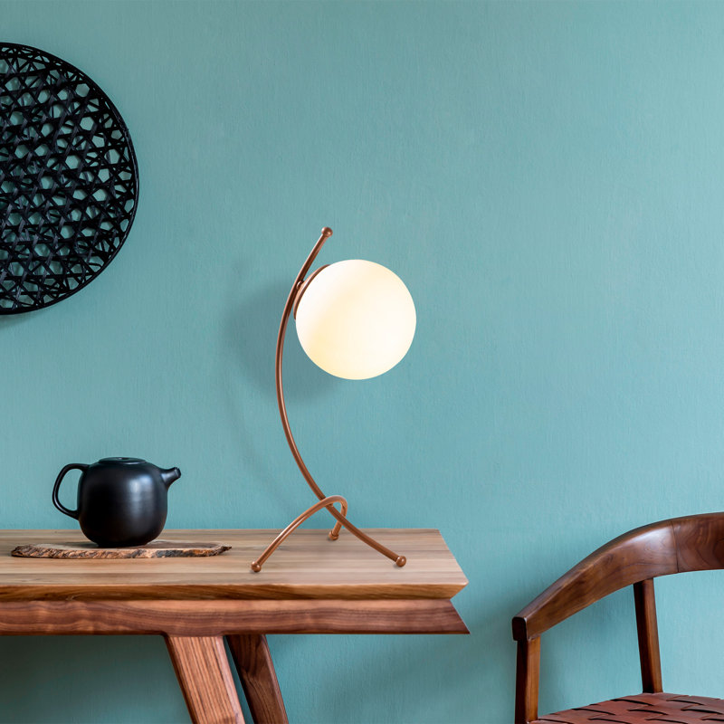 Lampe de table en métal, Cuivre