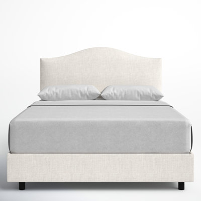 Morris Linen Upholstered Bed