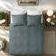 Ensemble de literie réversible pour très grand lit, courtepointe en polyester, maison d'été moderne
