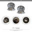 11cm H Glass Dome Lamp Shade ( Screw On )-1202325912
